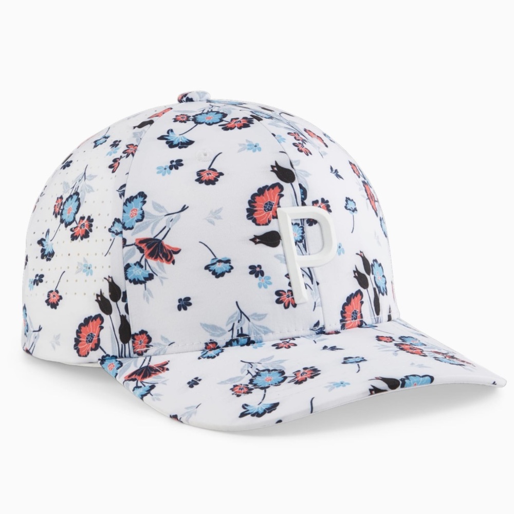 🆕 Puma  Golf Heirloom Tech P SnapBack Hat